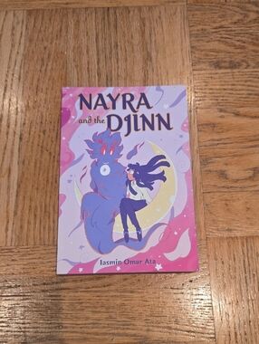 Nayra and the Djinn Paperback Book - Purple & Pink Cover